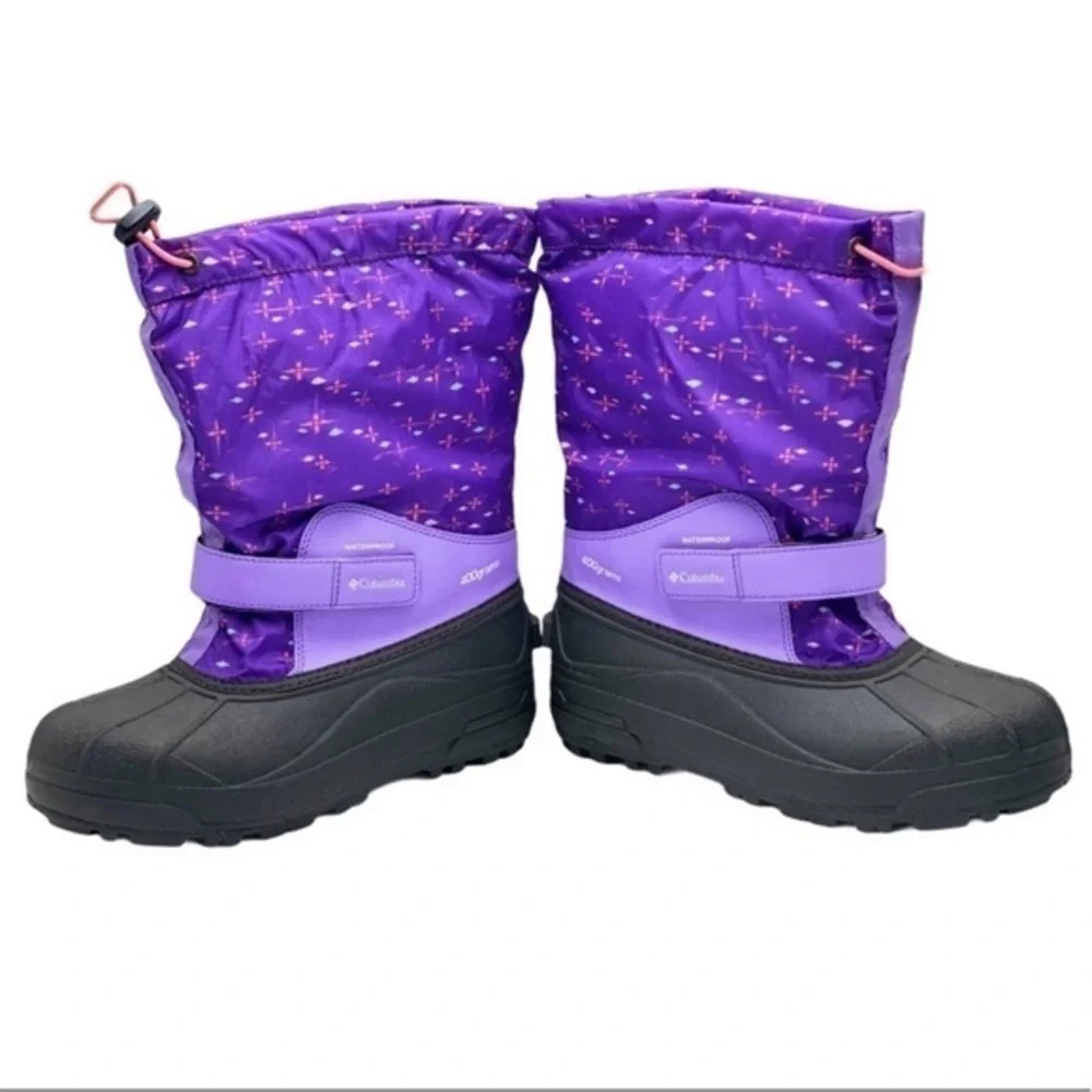 Columbia Powderbug Forty Print Snow Winter Boots NIB